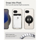 Spigen Google Pixel 10a Skal Ultra Hybrid MagFit Clear Graphite