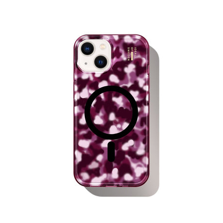 Ideal of Sweden iPhone 13/14/15/16e/17e Skal Clear Case MagSafe Cherry Crush