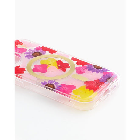 Ideal of Sweden iPhone 13/14/15/16e/17e Skal Clear Case MagSafe Tropical Floral