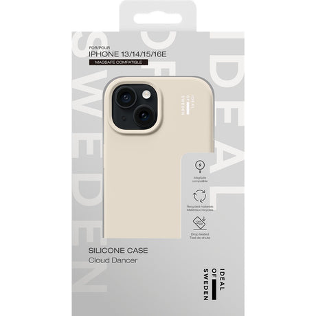 Ideal of Sweden iPhone 13/14/15/16e/17e Skal Silicone Case MagSafe Cloud Dancer