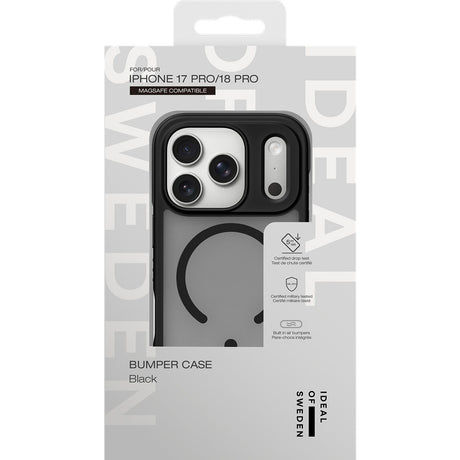 Ideal of Sweden iPhone 17 Pro/iPhone 18 Pro Skal Bumper Case MagSafe Svart