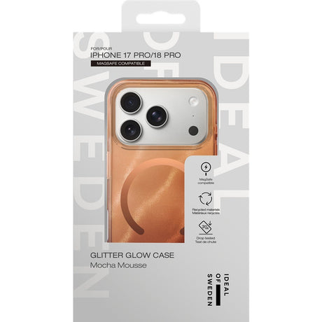 Ideal of Sweden iPhone 17 Pro/iPhone 18 Pro Skal Clear Case MagSafe Mocha Mousse