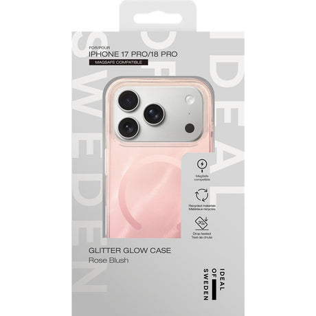Ideal of Sweden iPhone 17 Pro/iPhone 18 Pro Skal Clear Case MagSafe Rose Blush