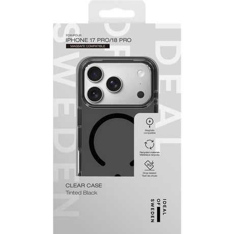 Ideal of Sweden iPhone 17 Pro/iPhone 18 Pro Skal Clear Case MagSafe Tinted Black