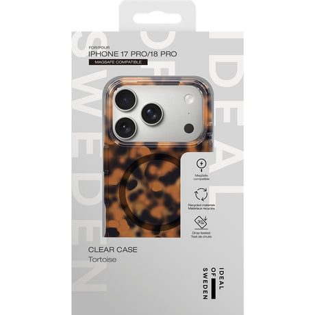Ideal of Sweden iPhone 17 Pro/iPhone 18 Pro Skal Clear Case MagSafe Tortoise