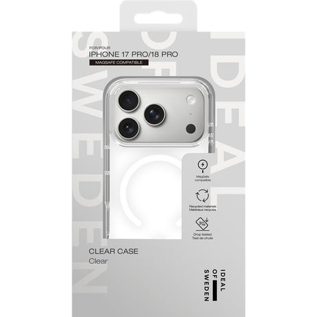 Ideal of Sweden iPhone 17 Pro/iPhone 18 Pro Skal Clear Case MagSafe Transparent