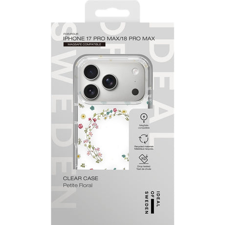 Ideal of Sweden iPhone 17 Pro Max/iPhone 18 Pro Max Skal Clear Case MagSafe Petite Floral