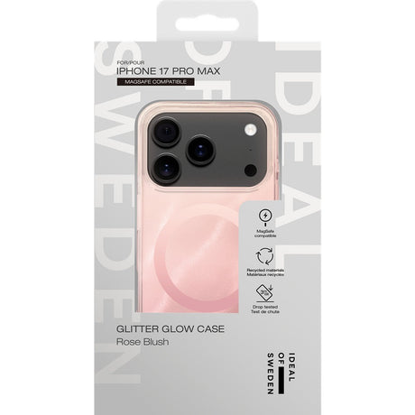 Ideal of Sweden iPhone 17 Pro Max/iPhone 18 Pro Max Skal Clear Case MagSafe Rose Blush