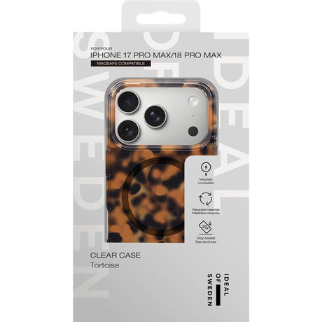 Ideal of Sweden iPhone 17 Pro Max/iPhone 18 Pro Max Skal Clear Case MagSafe Tortoise