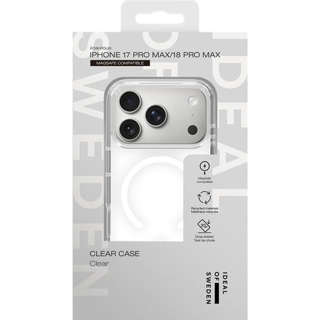 Ideal of Sweden iPhone 17 Pro Max/iPhone 18 Pro Max Skal Clear Case MagSafe Transparent