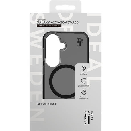 Ideal of Sweden Samsung Galaxy A27/A36/A37/A56 Skal Clear Case MagSafe Tinted Black