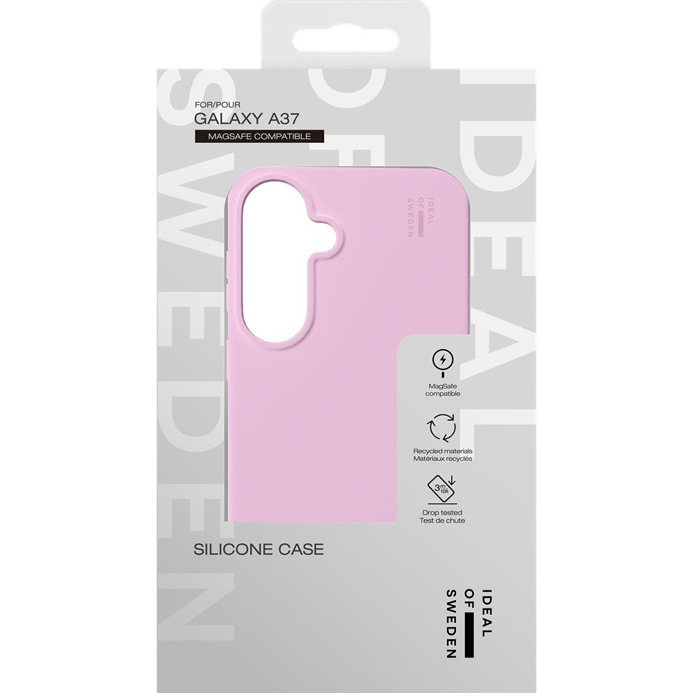 Ideal of Sweden Samsung Galaxy A37 Skal Silicone Case MagSafe Bubblegum Pink