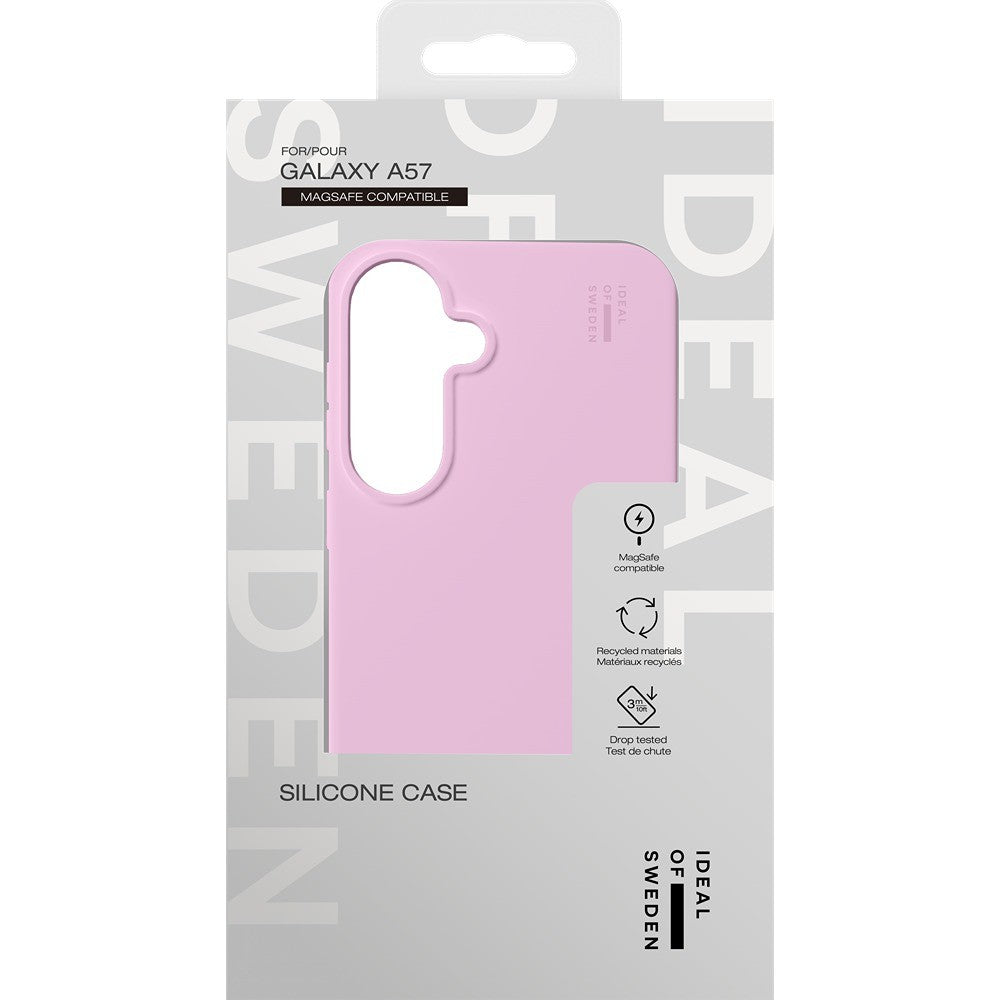 Ideal of Sweden Samsung Galaxy A57 Skal Silicone Case MagSafe Bubblegum Pink