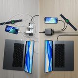 Satechi ChargeView 140W Skrivbordsladdare Space Black