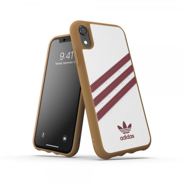 Adidas iPhone Xr Skal OR Moulded Case PU SS19 Vit Röd