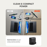 Satechi ChargeView 140W Skrivbordsladdare Space Black