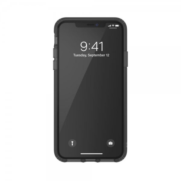 Adidas iPhone 11 Pro Max Skal OR Protective Clear Case FW19 Smokey Black