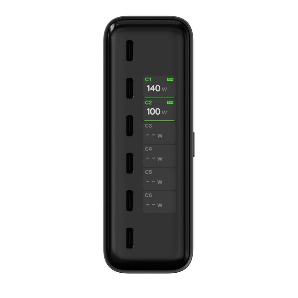 Satechi ChargeView 240W Skrivbordsladdare Space Black