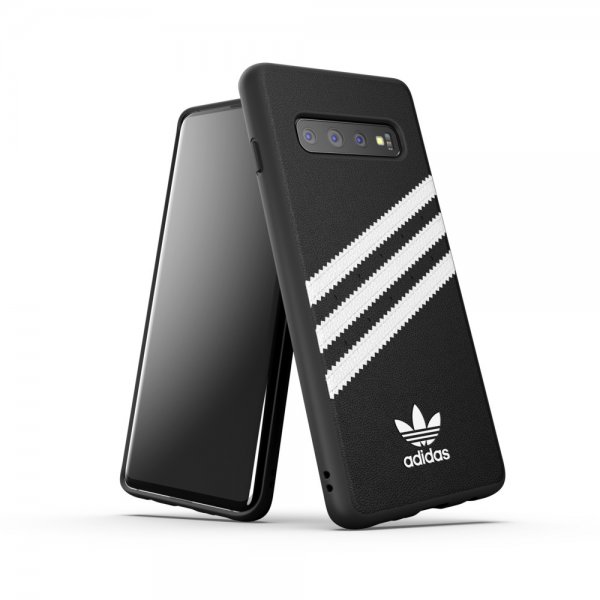 Adidas Samsung Galaxy S10 Skal OR Moulded Case PU SS19 Svart Vit