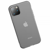 Baseus iPhone 11 Pro Max Skal Jelly Liquid Silica Gel Svart