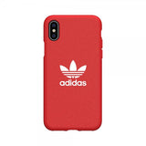 Adidas iPhone X/Xs Skal OR Moulded Case Canvas FW19 Scarlet