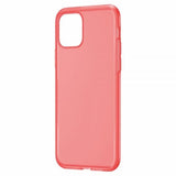 Baseus iPhone 11 Pro Skal Jelly Liquid Silica Gel Röd