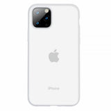 Baseus iPhone 11 Pro Skal Jelly Liquid Silica Gel Vit