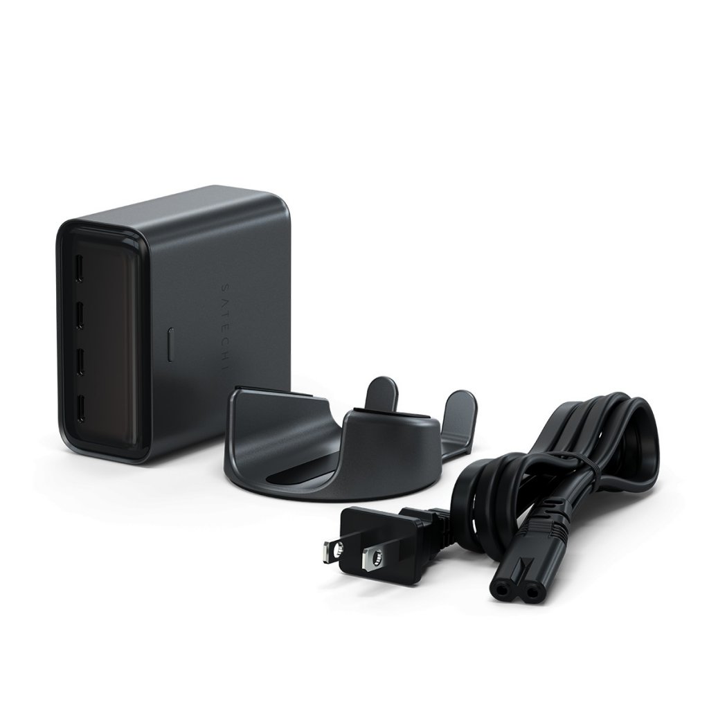 Satechi ChargeView 140W Skrivbordsladdare Space Black