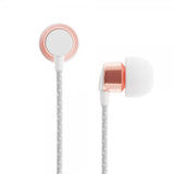 Sudio Tio Trådlösa Hörlurar In-Ear Vävd Kabel Vit