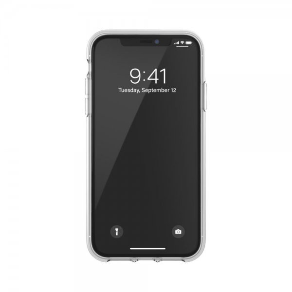 Adidas iPhone 11 Skal Snap Case ENTRY FW19 Transparent Silver