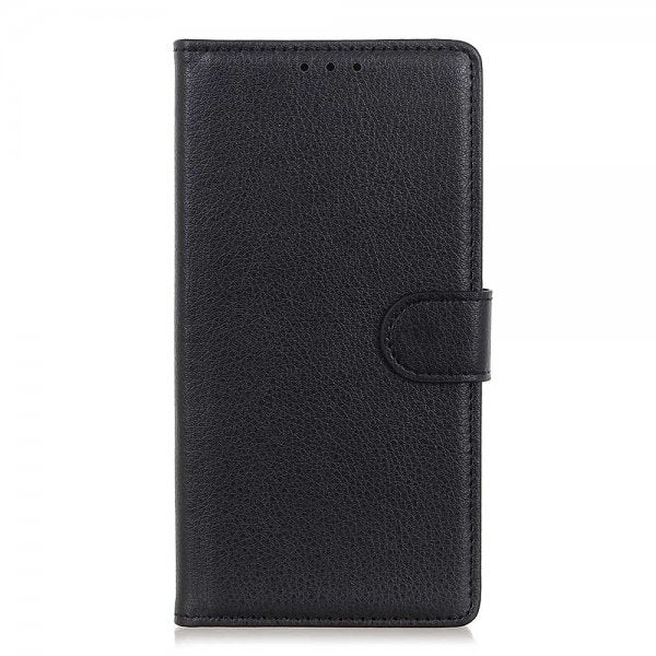 Samsung Galaxy A50 Fodral Litchi Svart