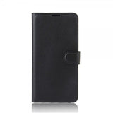 Samsung Galaxy Xcover 4/4S Fodral Litchi Svart