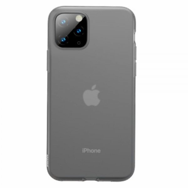 Baseus iPhone 11 Pro Skal Jelly Liquid Silica Gel Svart