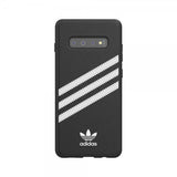 Adidas Samsung Galaxy S10 Plus Skal OR 3-Stripes Snap Case SS19 Svart Vit
