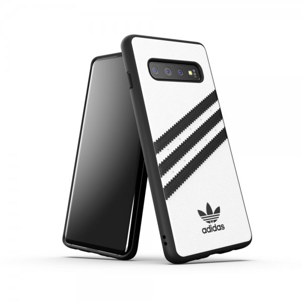 Adidas Samsung Galaxy S10 Skal OR Moulded Case PU SS19 Vit Svart