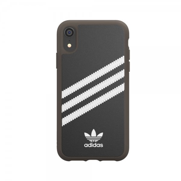Adidas iPhone Xr Skal OR 3 Stripes Snap Case PU SS19 Svart Vit
