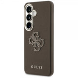 Guess Samsung Galaxy S26 Plus Skal 4G Logo Grained Brun