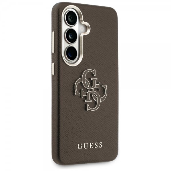 Guess Samsung Galaxy S26 Plus Skal 4G Logo Grained Brun