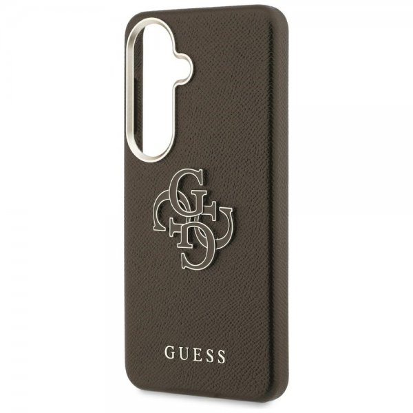 Guess Samsung Galaxy S26 Plus Skal 4G Logo Grained Brun