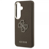Guess Samsung Galaxy S26 Plus Skal 4G Logo Grained Brun