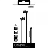Unisynk Trådade In-Ear Hörlurar 3.5mm Svart