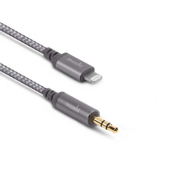 Moshi Integra Kabel Lightning till Aux 1.2m