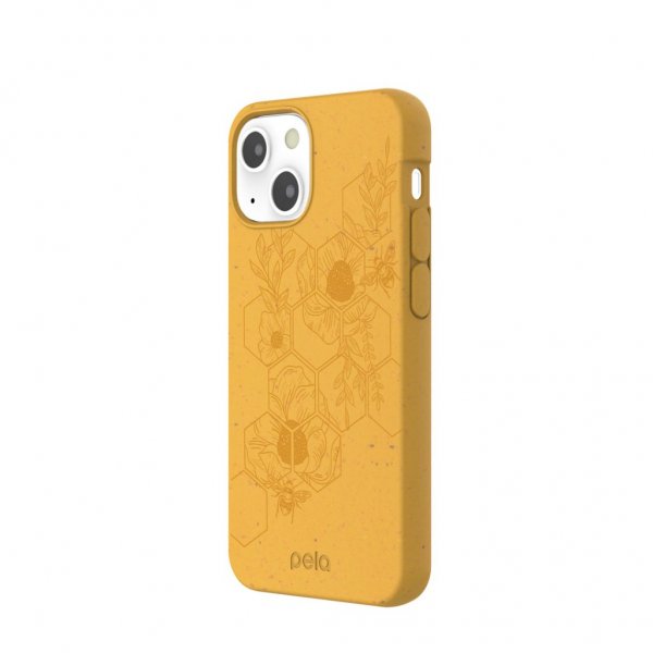 Pela iPhone 13 Mini Skal Classic Honey Hive Edition