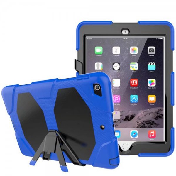 iPad 10.2 (gen 7/8/9) Skal Heavy Duty Armor Blå
