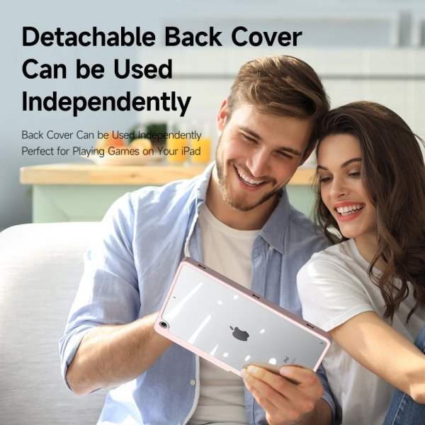 Dux Ducis iPad 10.2 (gen 7/8/9) Fodral Magi Series Rosa
