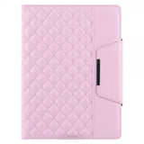 iPad 10.2 (gen 7/8/9) Fodral Rombmönster Rosa