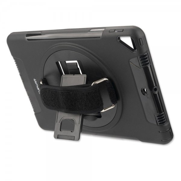 4smarts iPad 10.2 (gen 7/8/9) Skal Rugged Case Grip Svart