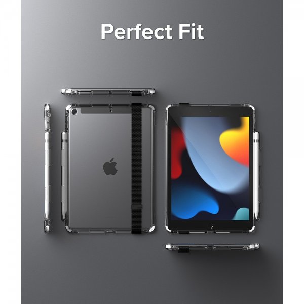 Ringke iPad 10.2 (gen 7/8/9) Skal Fusion+ Strap Combo Gul