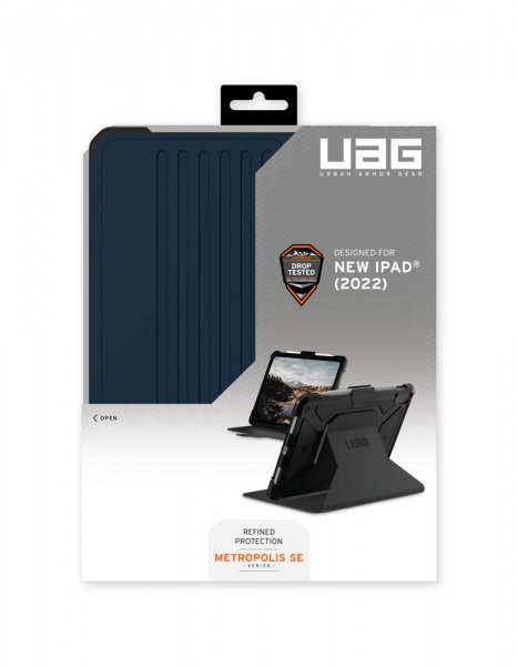 Urban Armor Gear (UAG) iPad 10.9 (gen 10)/iPad 11 (A16) Fodral Metropolis SE Mallard