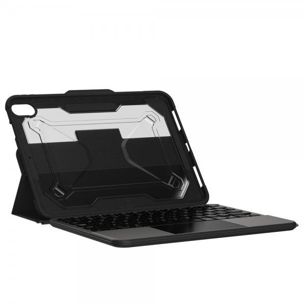 Urban Armor Gear (UAG) iPad 10.9 (gen 10)/iPad 11 (A16) Fodral Rugged Bluetooth Keyboard with Trackpad Nordic Svart